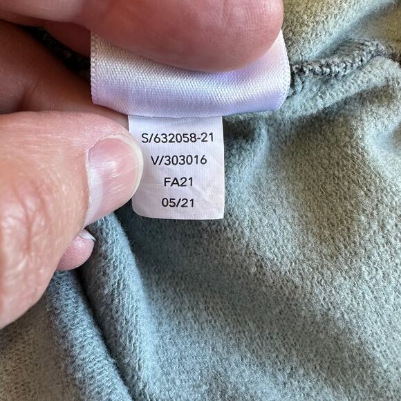 Athleta Balance Pullover Sweatshirt Purple Black Tie Dye Med - Picture 6 of 9